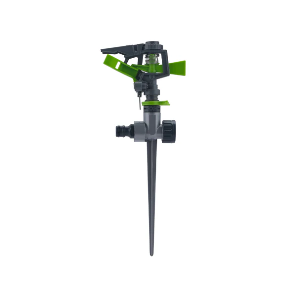 Aspersor rotativo sectorizable plástico con piqueta de metal - Image 3