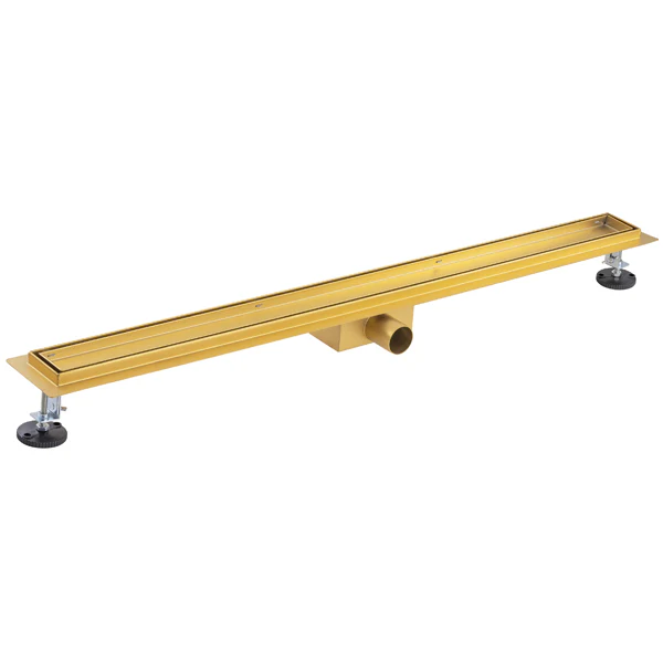 Canaleta de ducha dorado italiana para alicatar - Image 17