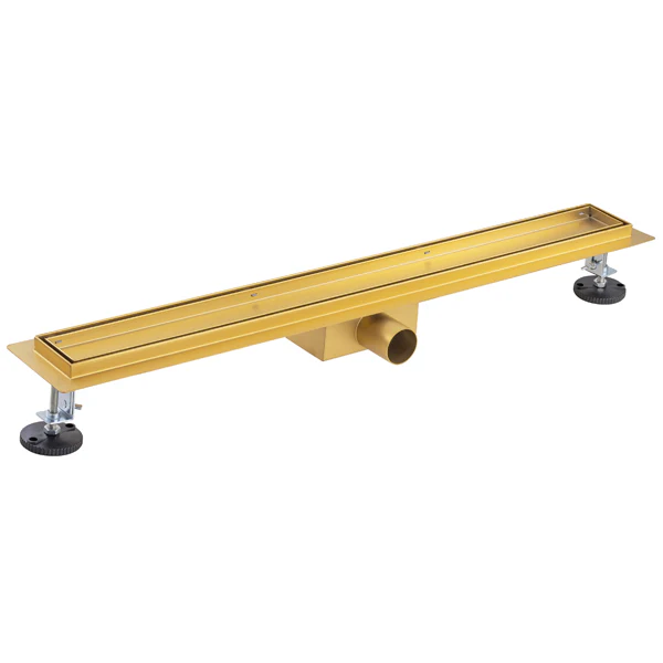 Canaleta de ducha dorado italiana para alicatar - Image 7