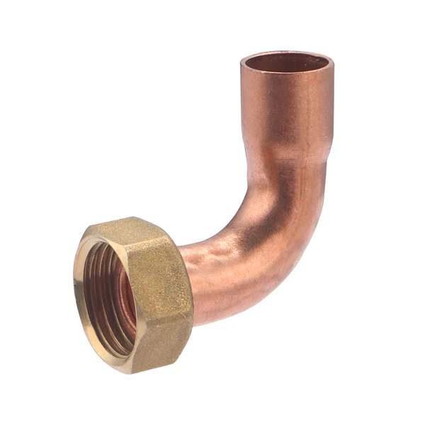 Enlace hierro/cobre 2 piezas acodado tuerca cautiva - Image 18