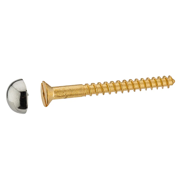 Fijaciones de inodoro tornillo por madera x2