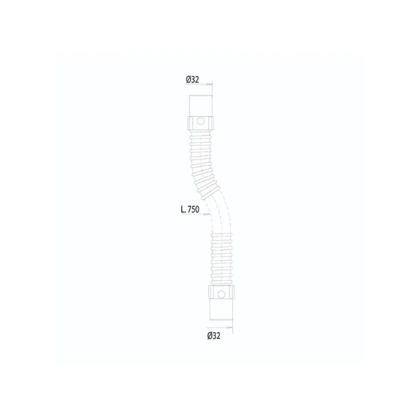 Flexible de desagüe para lavabo - Image 3