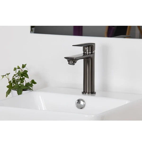 Grifo lavabo monomando gris mate NYTIA - Image 2