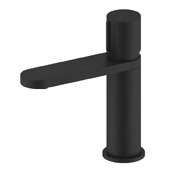 Grifo lavabo monomando negro LEMINA