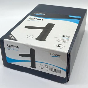 Grifo lavabo monomando negro LEMINA - Image 5