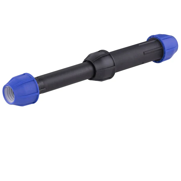 Manguito de reparación telescópico para tubo PE