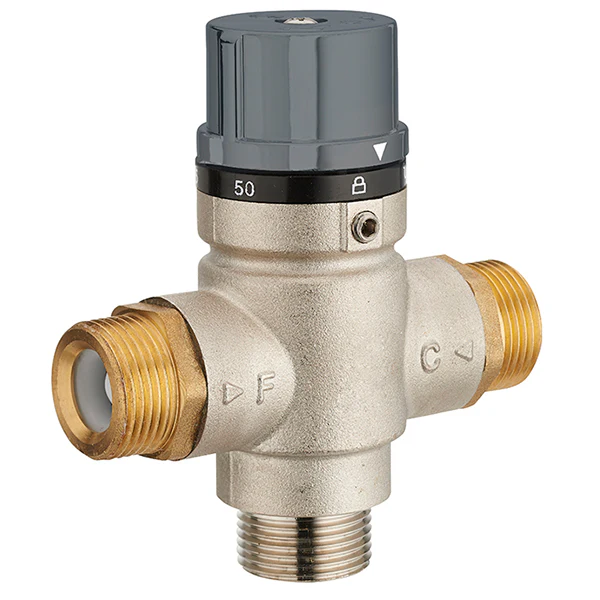 Mezclador termostático para calentadores de agua M G3/4"