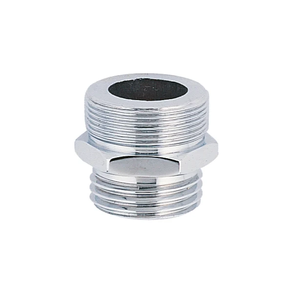 Tuerca doble adaptador boquilla macho M1/2" - M22x100