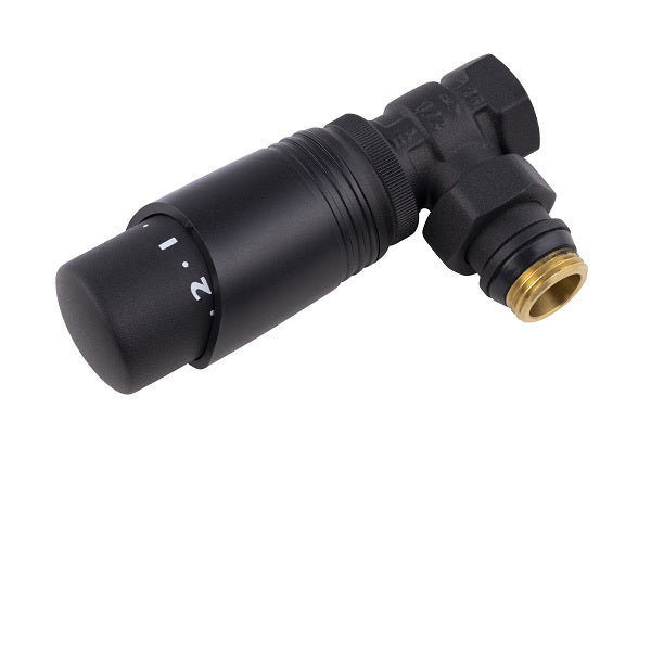 Válvula termostática para radiador DECO NEGRO